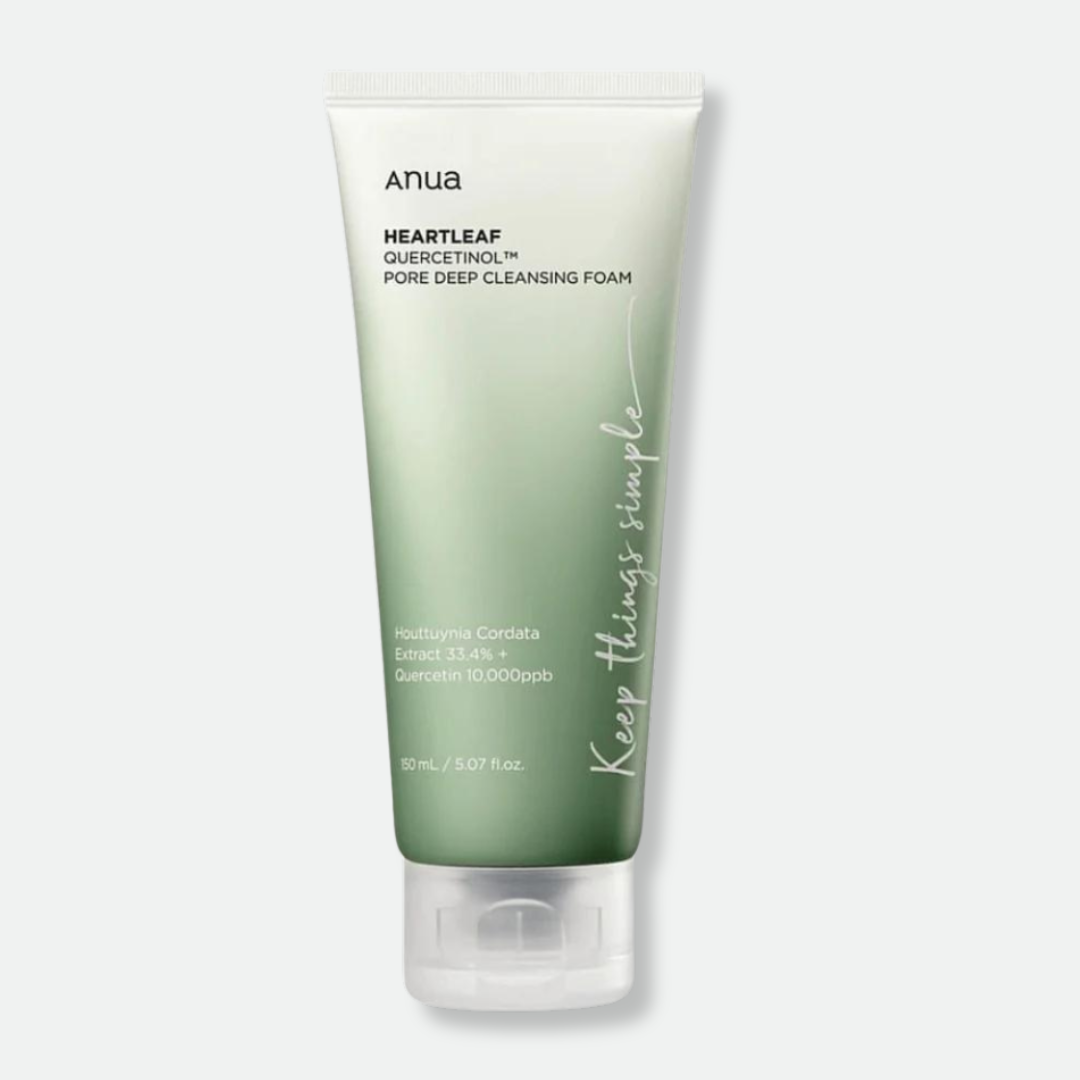 ANUA HEARTLEAF QUERCETINOL PORE DEEP CLEANSING FOAM
